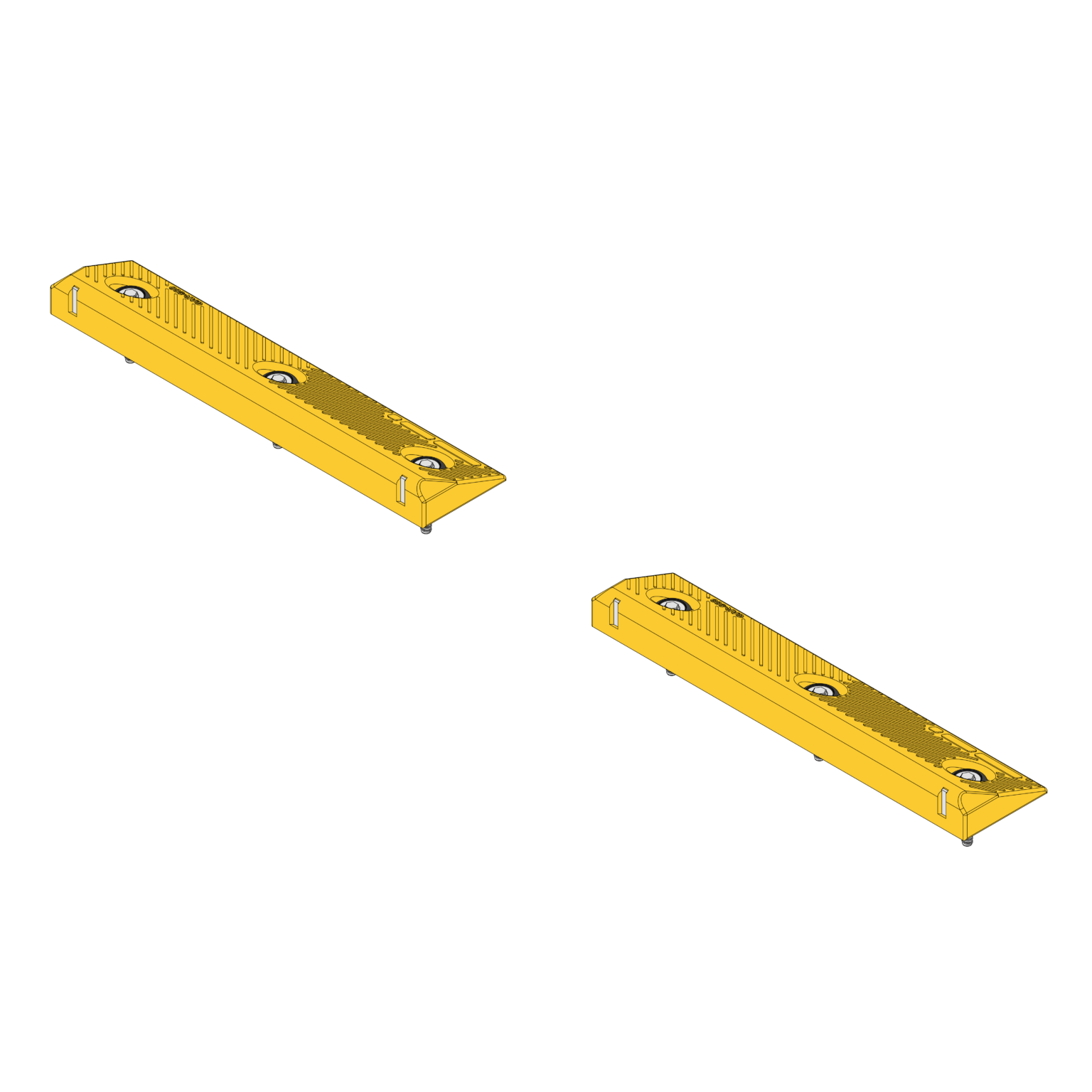 HGV Wheel Stops - Armco Barrier Supplies for HGV Wheel Stops & Wheel Guides