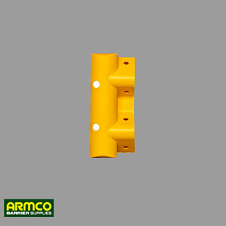 Armco Pedestrian End Polymer - High Visibility